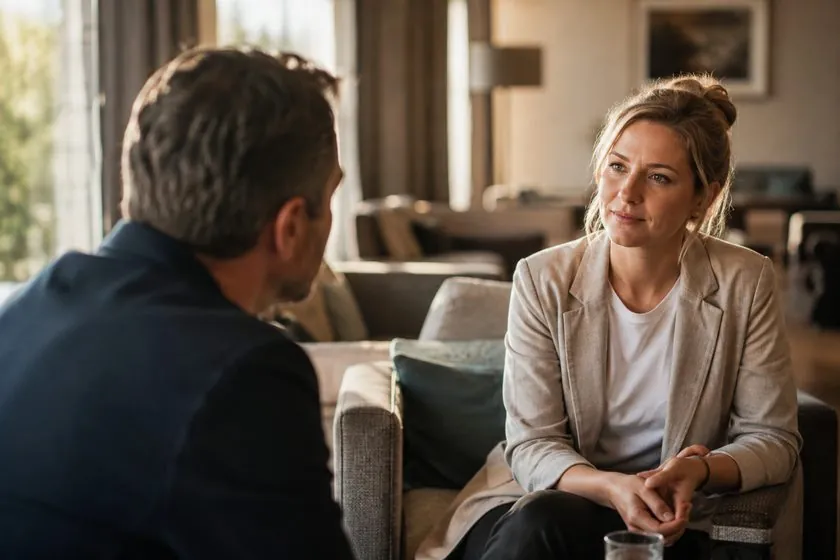 Coaching-Gespräch mit einer Führungskraft